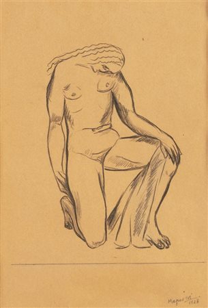 Alberto Magnelli (Firenze 1888 - Parigi 1971), “Figura”, 1926.