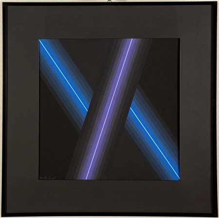 Horacio Garcia Rossi (Buenos Aires 1929 - Parigi 2012), “Senza titolo”, 1987.