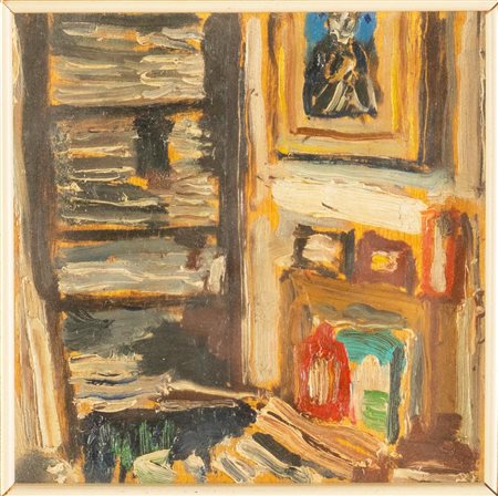 Renzo Biasion (Treviso1914 - Firenze 1996), “Interno”, 1960.