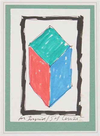 Sol Lewitt, Cube, 1997