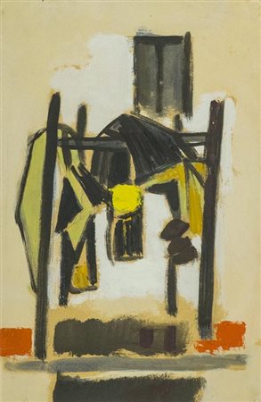 Renato Birolli, Reti da pesca, 1951