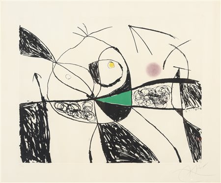 Joan Mirò (Barcelona 1893 - Palma de Mallorca 1983) Dalla serie Mallorca,...