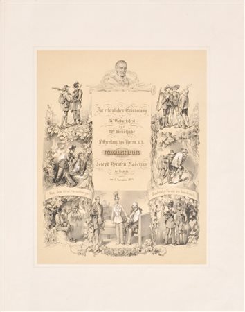 Anonym/anonimo Zu Erinnerung an das 87te Geburtsfest..., 1853;In...