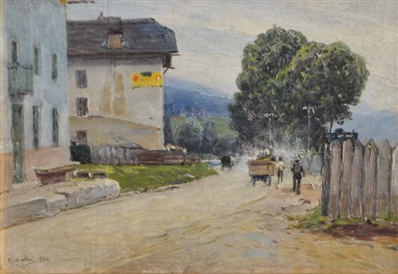 Rocco Lentini (Palermo 1858 - Venedig/Venezia 1943) Strada a Cortina,...