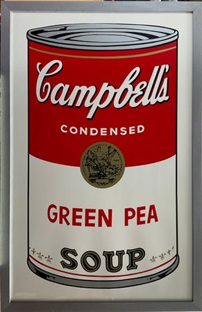 Andy Warhol (After)
"Campbell's Soup / Green Pea"
serigrafia a colori edita dal