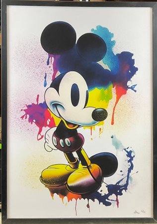 Chris Boyle "Mickey Mouse Splash" 2022
stampa offset
cm 60x41
siglata e numerata