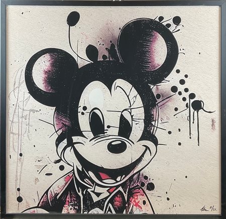 Chris Boyle "Badly Drawn Mickey Mouse" 2022
stampa offset
cm 60x60
siglata e num