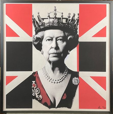 Chris Boyle "The Queen of England" 2022
stampa offset
cm 60x60
siglata e numerat