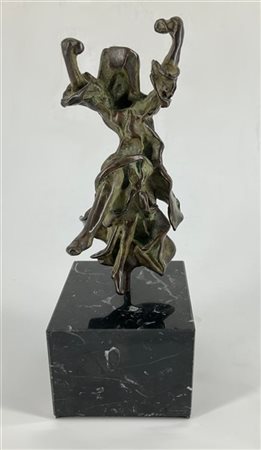 Salvador Dalì "Carmen" 
scultura - multiplo in bronzo su base in marmo
h scultur