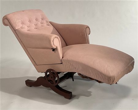 Chaise longue modello "Le Surrepos du Dr. Pascaud". Francia, anni '20. Struttur