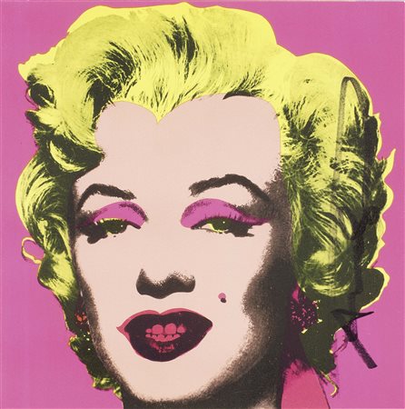 Andy Warhol Pittsburgh 1928 - New York 1987 Marilyn Biglietto d'invito, cm....