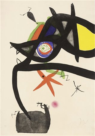 Joan Miró Barcellona 1893 - Palma di Maiorca 1983 Quatre colors aparien el...