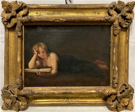 Ignoto, da Antonio Allegri, detto "il Correggio"

"Maddalena che legge nel dese