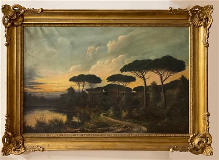 M. Vercellino

"Paesaggio del centro Italia" 1921
olio su tela (cm 78x120)
firm