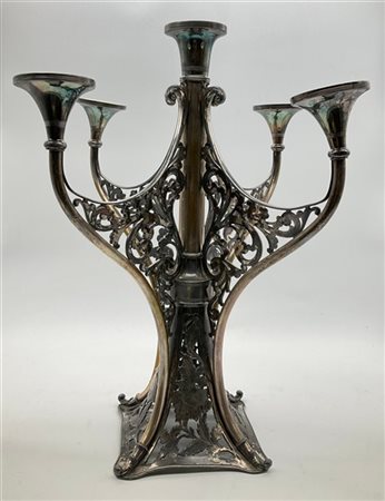 The Van Bergh S.P.CO. Rochester N.Y. U.S.A. (1892-1926)
Candelabro a cinque fia