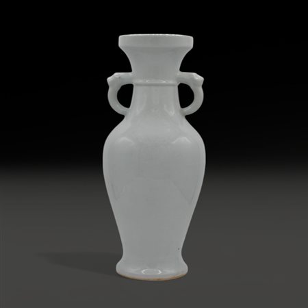 A white anhua Chinese vase