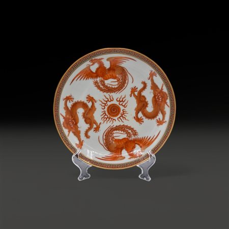 A Chinese 'dragon and phoenix' dish