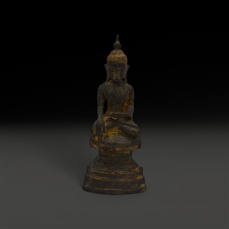 A Thai bronze Buddha