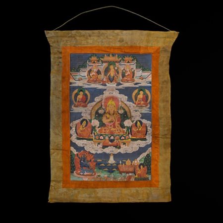 A Tibetan thangka