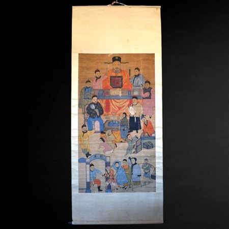 A Chinese Taoist painting