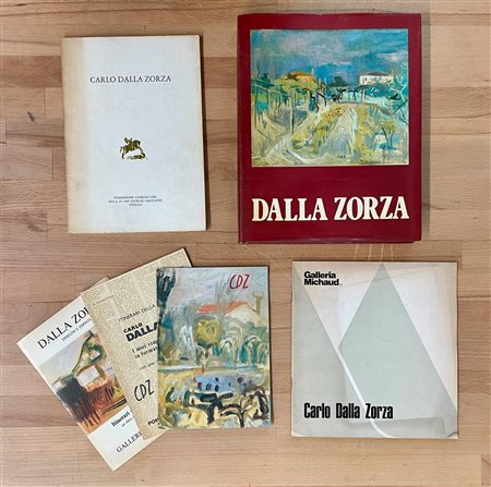 CARLO DALLA ZORZA - Lotto unico di 6 cataloghi