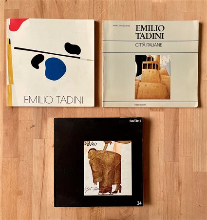 EMILIO TADINI - Lotto unico di 3 cataloghi