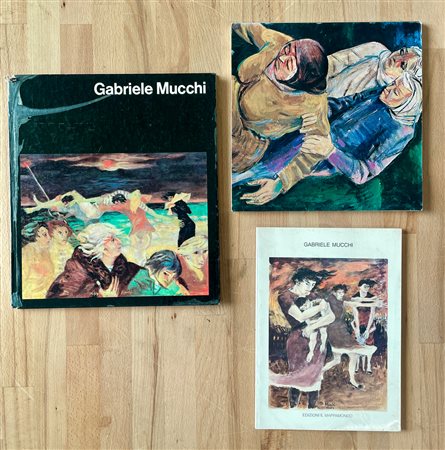 GABRIELE MUCCHI - Lotto unico di 3 cataloghi