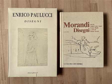 MONOGRAFIE DI ARTE GRAFICA (MORANDI E PAULUCCI) - Lotto unico di 2 cataloghi