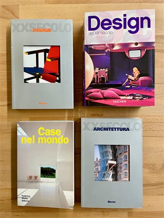 ARCHITETTURA E DESIGN - Lotto unico di 4 cataloghi