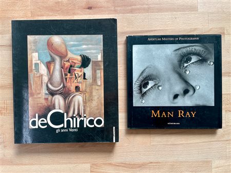 GIORGIO DE CHIRICO E MAN RAY - Lotto unico di 2 cataloghi