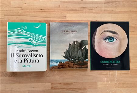 SURREALISMO - Lotto unico di 3 cataloghi