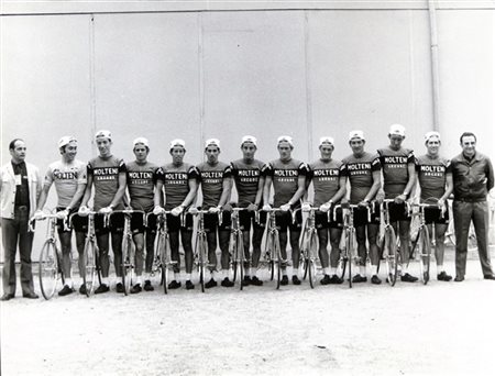 Squadra Molteni. Foto stampa originale della squadra belga per la stagione 1972