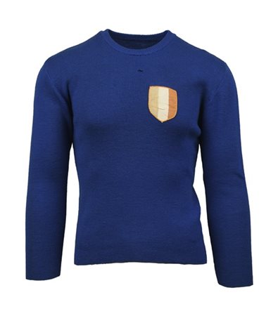 Squadra Nazionale Italiana. Maglia Nr.11 indossata tra il 1947 ed il 1949. Topp