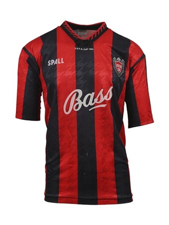 Jim CRAWFORD. Maglia Nr.14 Bohemians Dublino indossata durante la gara per i 32