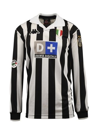 Zinedine ZIDANE. Maglia Nr.21 Juventus FC indossata durante la stagione 1998/19