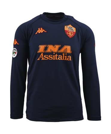 Marco DELVECCHIO. Maglia Nr.24 AS Roma preparata per la stagione 2000/2001 del