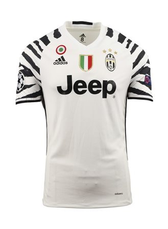 Sami KHEDIRA. Maglia Nr.6 FC Juventus preparata per la stagione 2016/2017 della