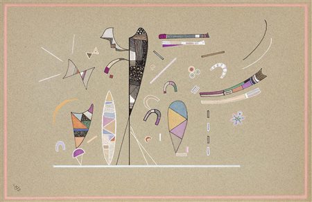 Wassily Kandinsky Mosca 1886 - Neuilly-sur-Seine (Francia) 1944 Senza titolo,...