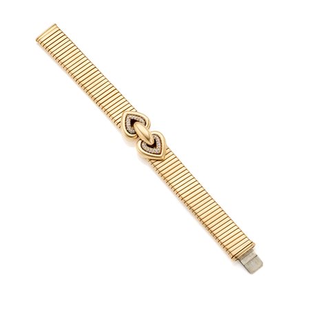  
Bracciale Bulgari tubogas Doppio Cuore 
 