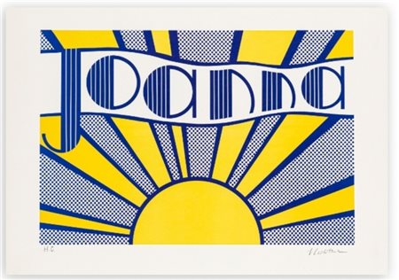 LICHTENSTEIN ROY USA (USA) 1923 Joanna, 1968. 1968 Litografia / Lithograph...