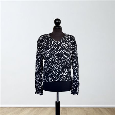 Blusa nera Giorgio Armani