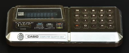 CASIO COMPUTER QUARTZ CQ-1 casio computer quartz CQ-1 15x5 cm 1976