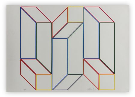 ESTUARDO MALDONADO (1928) - Senza Titolo (Geometrie), 1976