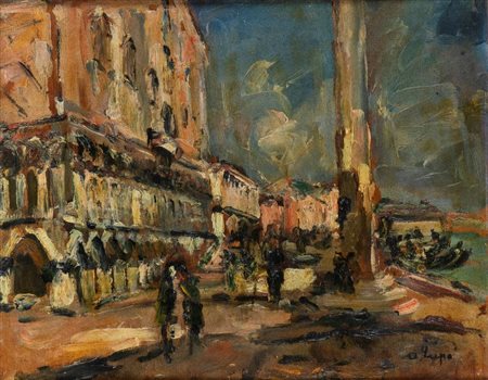 ALESSANDRO LUPO (Torino 1876-1953), Piazza San Marco a Venezia