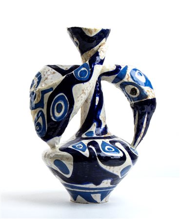 SALVATORE MELI (Comiso 1929-Roma 2011), Vaso Angelo - Vaso antropomorfo, 1953