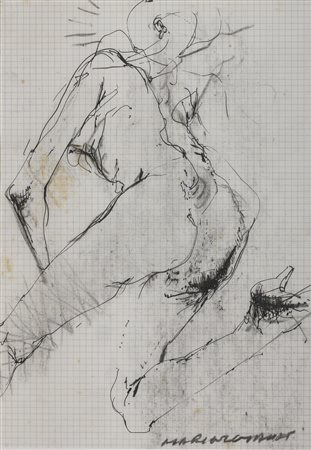 DISEGNO NUDO DI MARINO HAUPT