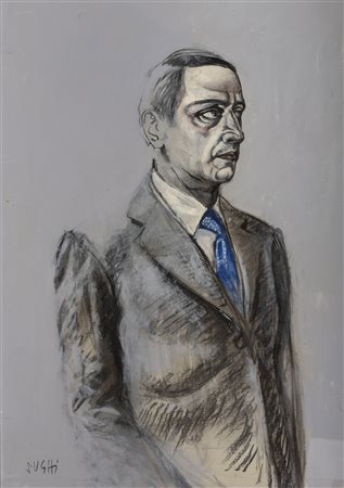 DIPINTO PERSONAGGIO DELLA CENA DI ALBERTO SUGHI