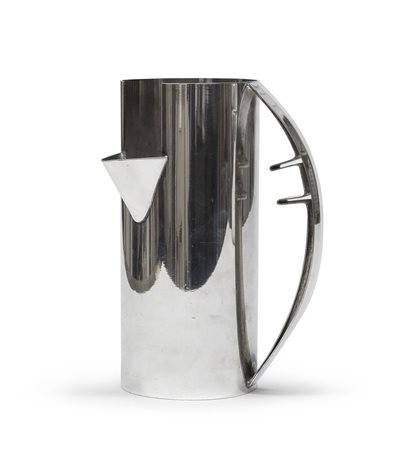 CARAFFA IN SILVER PLATED, CARLO SCARPA PER CLETO MUNARI, ANNI '70