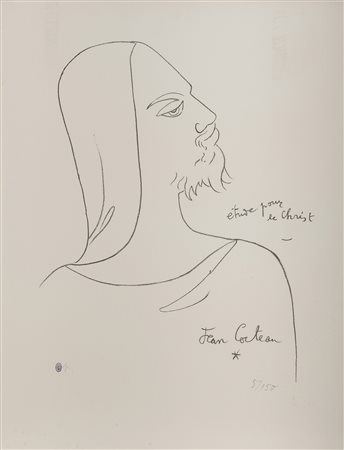 LITOGRAFIA DI JEAN COCTEAU