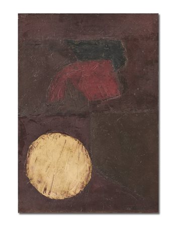 SERGE POLIAKOFF "Composition V au cercle" 1955
olio su tela
cm 65x46
Firmato in